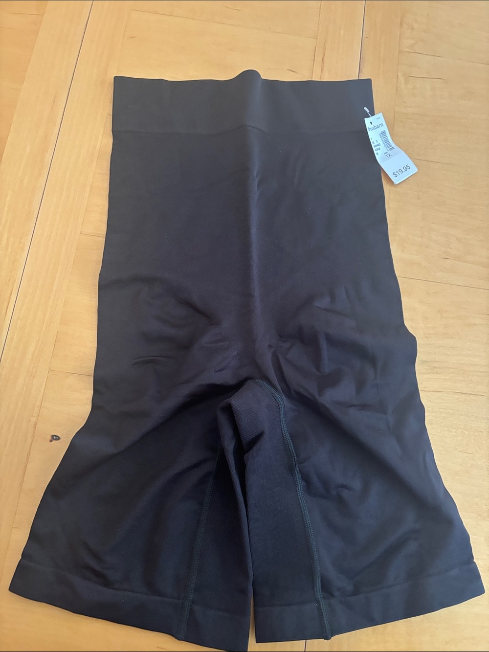 Dress Barn Black High-Waist Shaping Shorts - Smooth Support